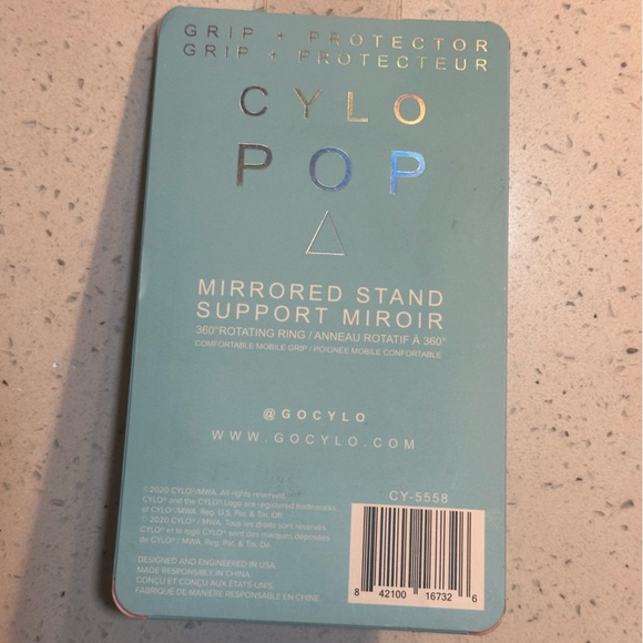 NWT MIRROR PHONE RING STAND by CYLO® - Picture 5 of 11